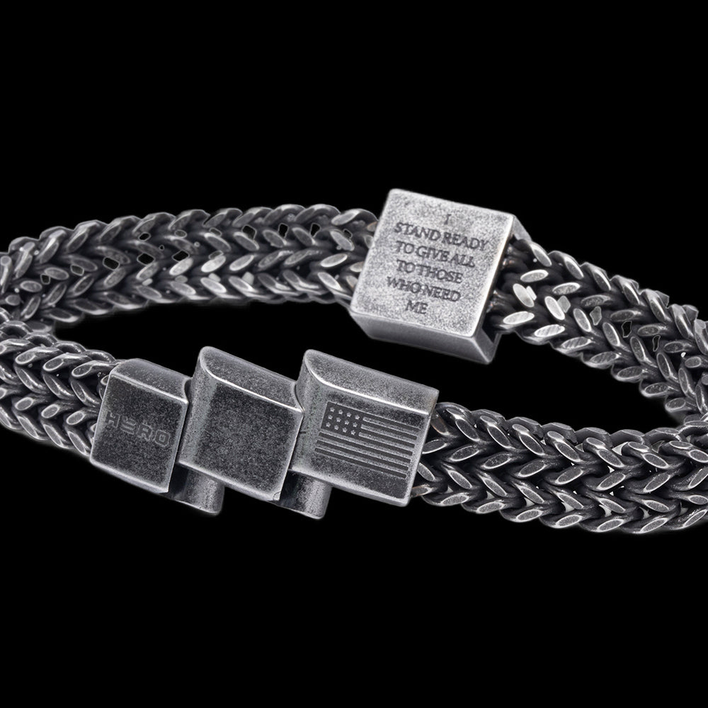 The Guardian’s Oath Cross Link Bracelet: Helps Pair Veterans With A Service Dog Or Shelter Dog