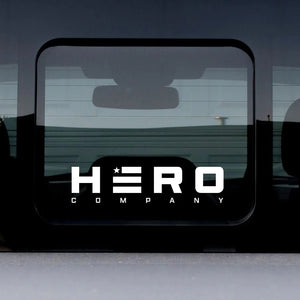 VIP HERO COMPANY Car Decal- Clear Vinyl