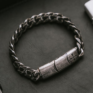 Defiance Bracelet Set includes-- Spartan Defiance & The Knights Templar Bracelets