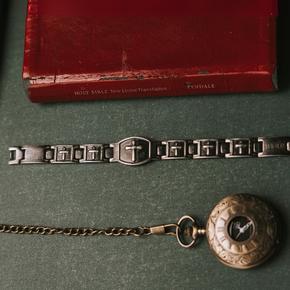 For The Fallen' Arlington Magnetic Bracelet and INRI Necklace