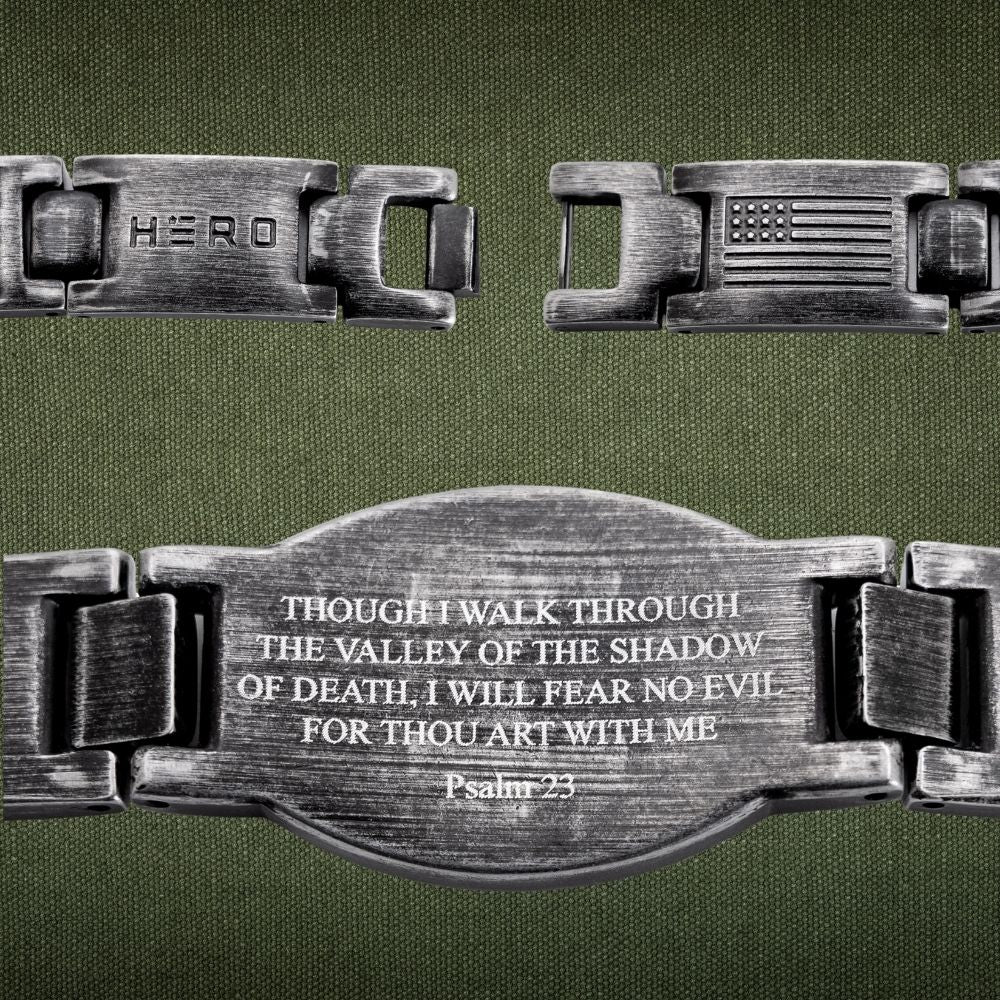 'For The Fallen' Arlington Magnetic Bracelet: Helps Pair Veterans With A Service Dog Or Shelter Dog