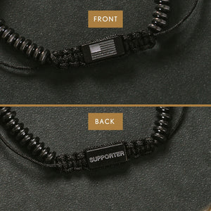 44 No More Magnetic Hematite Titanium Bracelet: Helps Pair Veterans With A Service Dog Or Shelter Dog