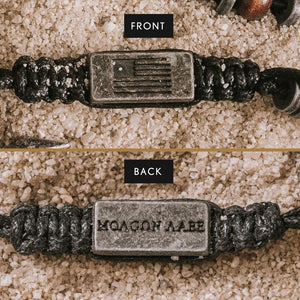 Limited Time Offer -SPARTAN DEFIANCE BRACELET: Helps Pair Veterans With A Service Dog Or Shelter Dog