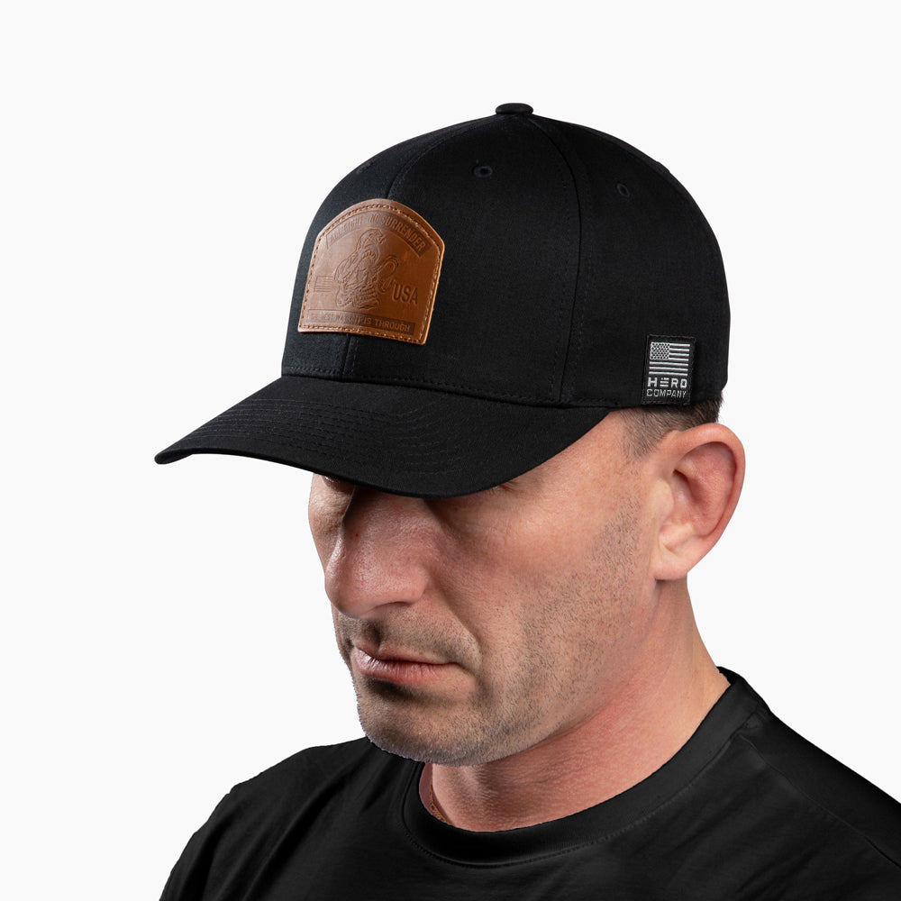 Hero Company All Fight - No Surrender Hat - Helps Pair Veterans With A Service Dog or Shelter Dog