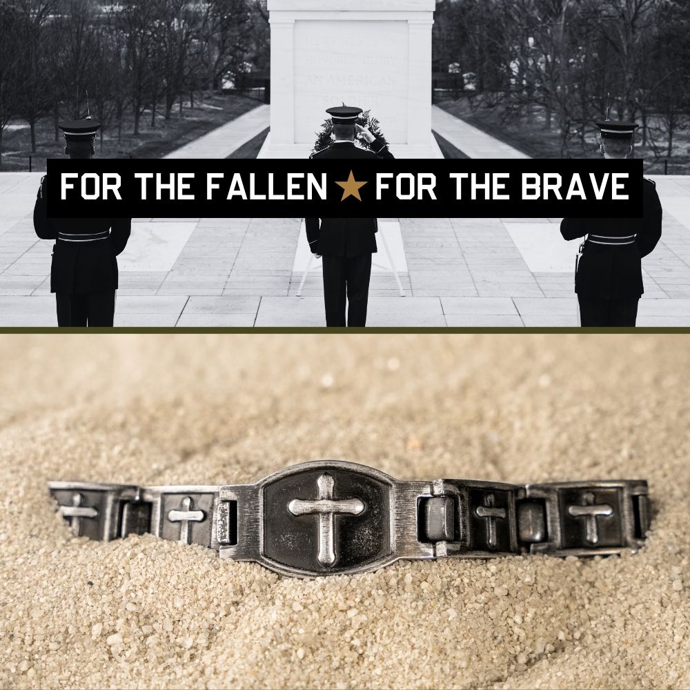 'For The Fallen' Arlington Magnetic Bracelet: Helps Pair Veterans With A Service Dog Or Shelter Dog