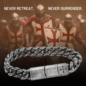 Special Offer! Defiance Bracelet Set - Spartan Defiance & The Knights Templar Bracelet