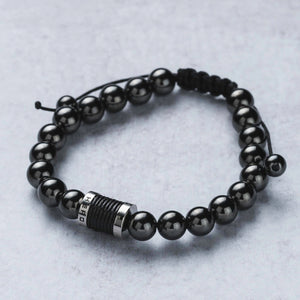 Warrior 00 Buck Stacked Bracelet includes-  Valhalla Warrior Leather and 00 Buck Magnetic Titanium Bracelets