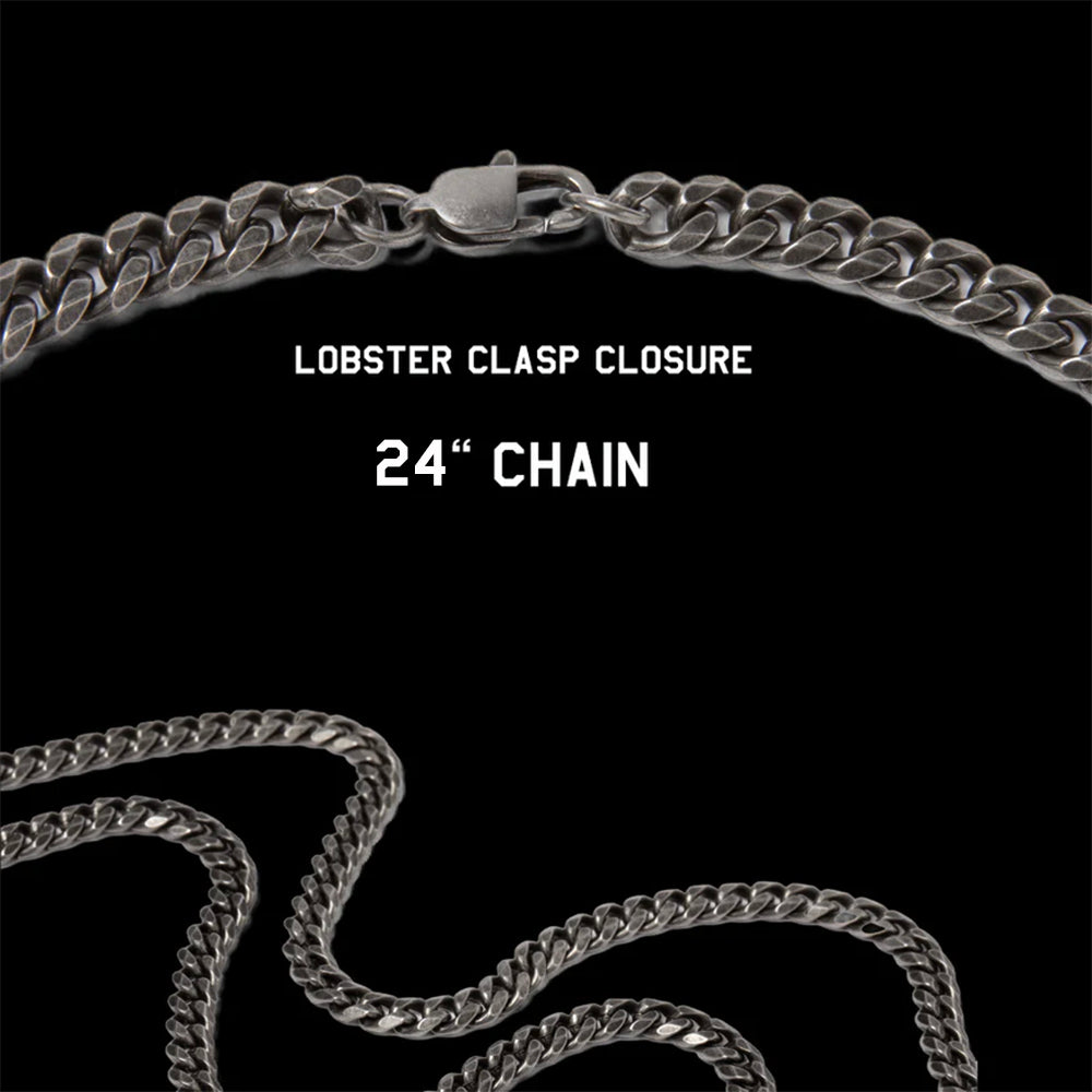 Nailed to the Cross Galatians 2:20 Necklace - Helps Pair Veterans With A Service Dog Or Shelter Dog