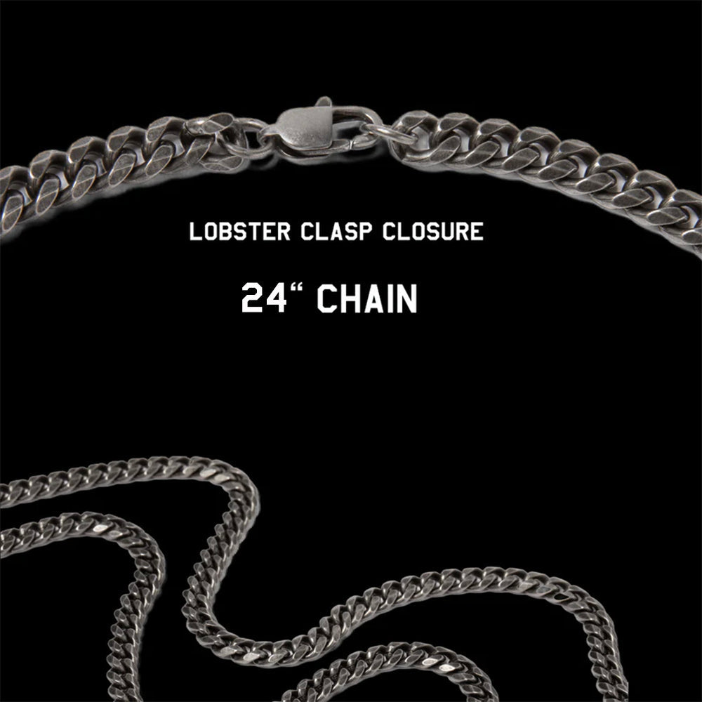 Nailed to the Cross Galatians 2:20 Necklace - Helps Pair Veterans With A Service Dog Or Shelter Dog