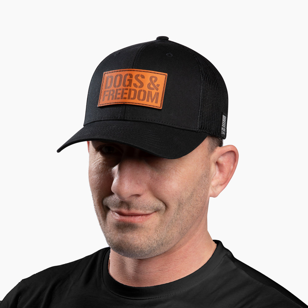 The Hero Company Dogs &amp; Freedom Hat - Helps Pair Veterans With A Service Dog or Shelter Dog