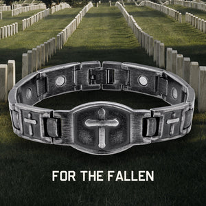 Special Offer! The Hero Company - 'For The Fallen' Arlington Magnetic Bracelet: Helps Pair Veterans With A Service Dog Or Shelter Dog