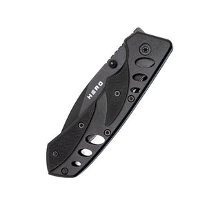 Special Offer!  The Hero Company- Black Magic Stealth Folding Knife
