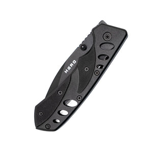 The Hero Company- Black Magic Stealth Folding Knife