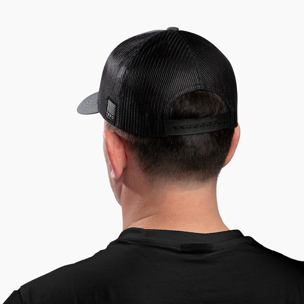 The Hero Company Cross of Nails Hat - Charcoal - Helps Pair Veterans With A Service Dog or Shelter Dog