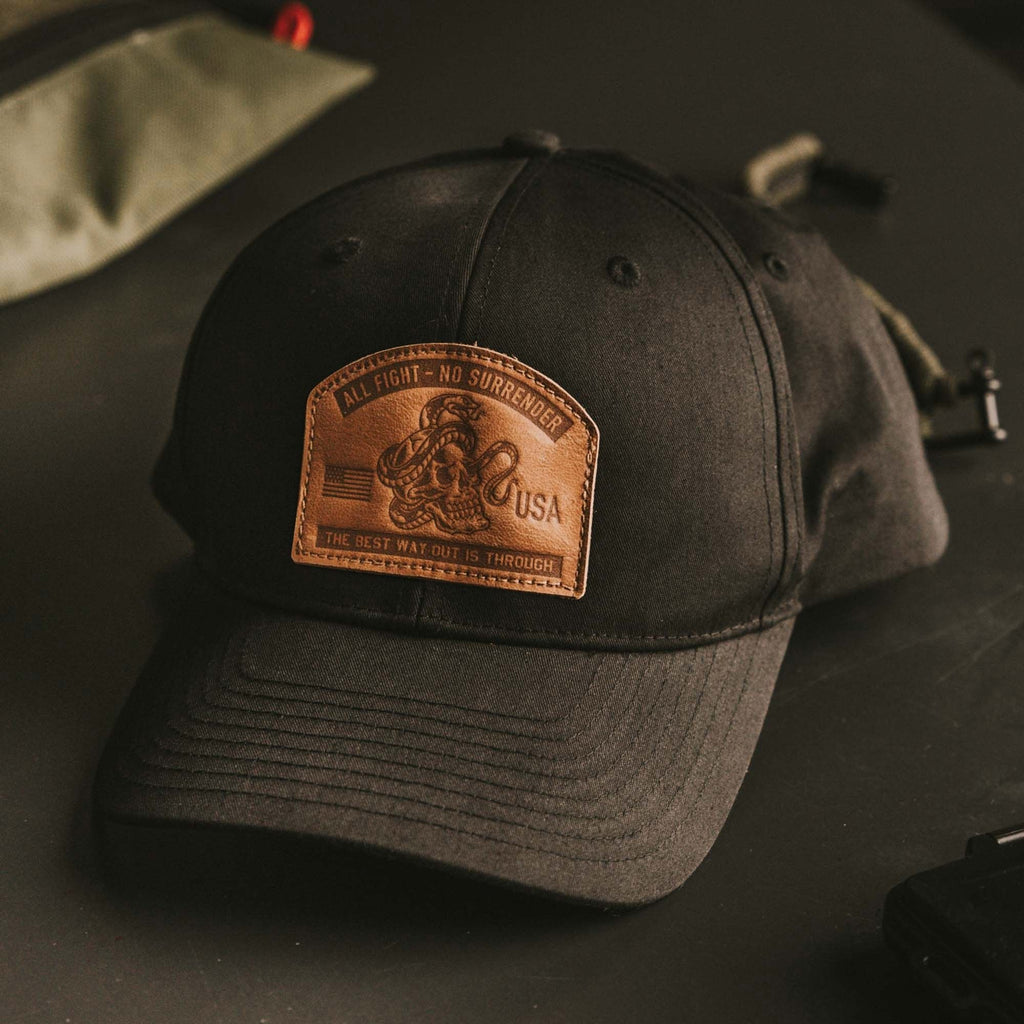 It's hard to beat the look of these leather hat patches!