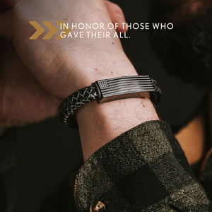 FREE Freedom Isn't Free Camo Hat - Camo/ Blk with Purchase of Freedom Isn't Free Leather Bracelet
