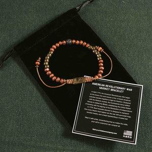 Camo Revolution Bracelet Set - Camo Paracord & Revolutionary War Musket Bracelets