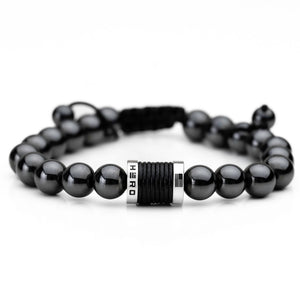 Warrior 00 Buck Stacked Bracelet includes-  Valhalla Warrior Leather and 00 Buck Magnetic Titanium Bracelets