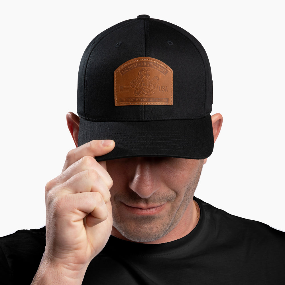 Hero Company All Fight - No Surrender Hat - Helps Pair Veterans With A Service Dog or Shelter Dog