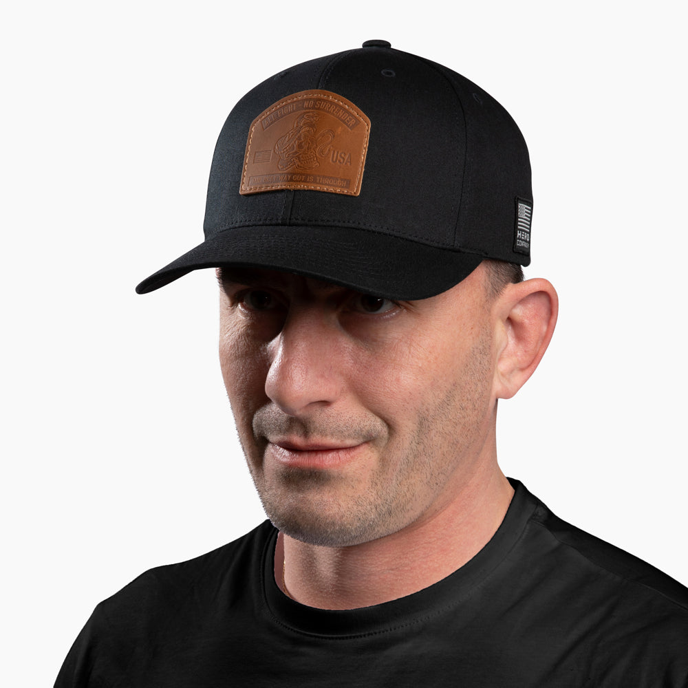 Hero Company All Fight - No Surrender Hat - Helps Pair Veterans With A Service Dog or Shelter Dog