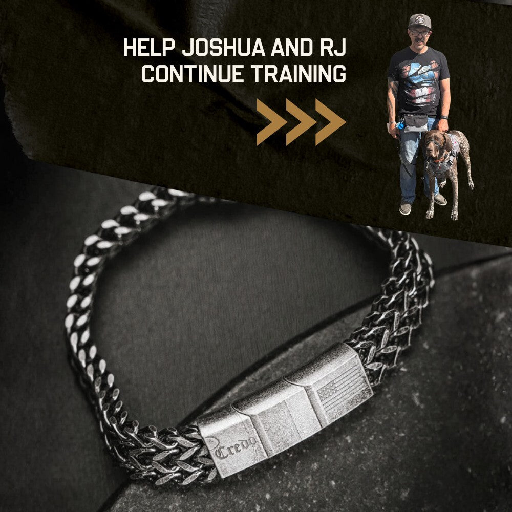 Knight's Creed BELIEVE Credo Bracelet: Joshua &amp; RJ