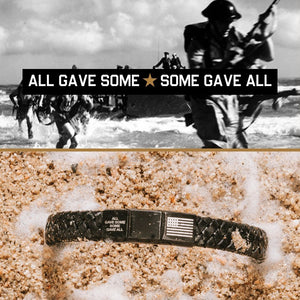 FREE Freedom Isn't Free Camo Hat - Camo/ Blk with Purchase of Freedom Isn't Free Leather Bracelet