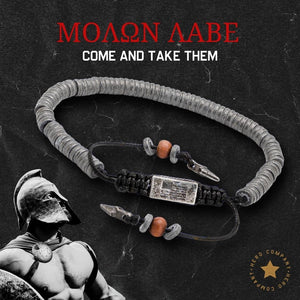 SPARTAN DEFIANCE BRACELET: Helps Pair Veterans With A Service Dog Or Shelter Dog