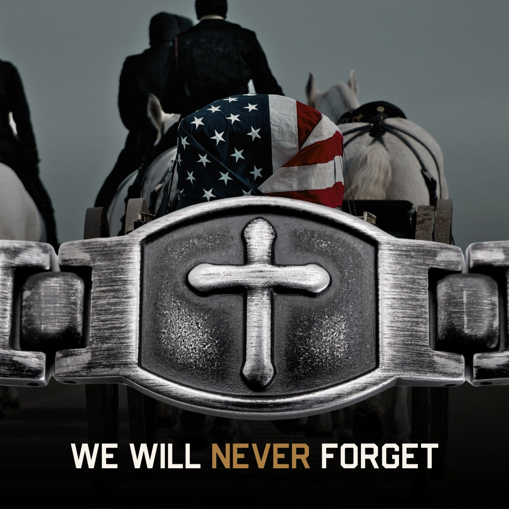 For The Fallen' Arlington Magnetic Bracelet and INRI Necklace