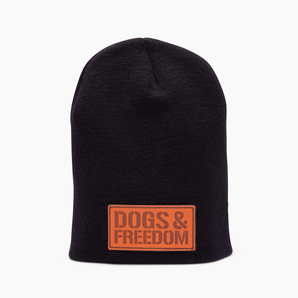 The Hero Company Dogs & Freedom Beanie - Helps Pair Veterans With A Service Dog or Shelter Dog