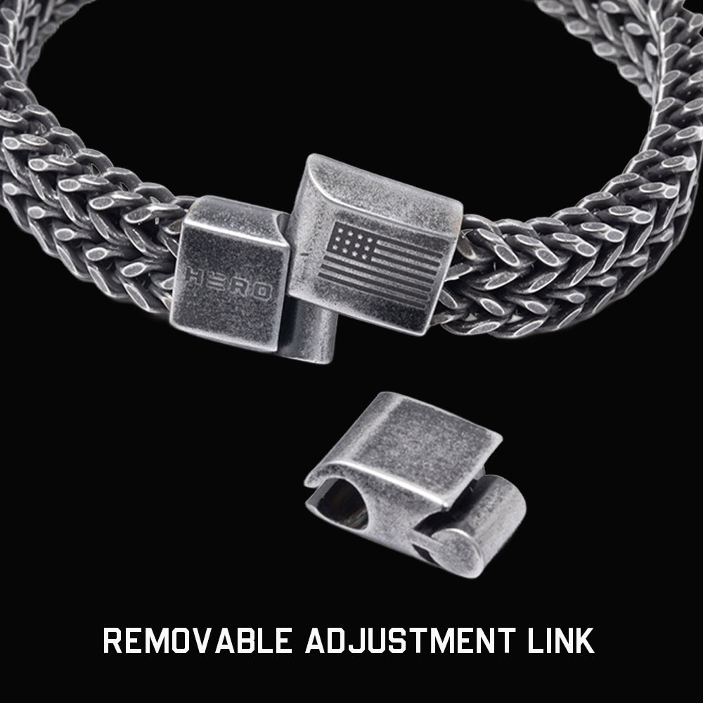 Additional 1/2" Length Extender Link Extender for Extender for Guardian's Oath Cuban Link Bracelet