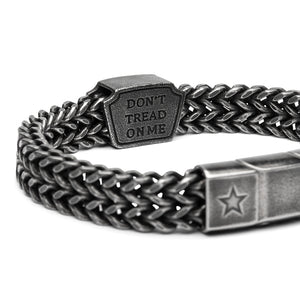 American Eagle Don't Tread on Me -Liberty or Death Bracelet: Helps Pair Veterans With A Service Dog Or Shelter Dog