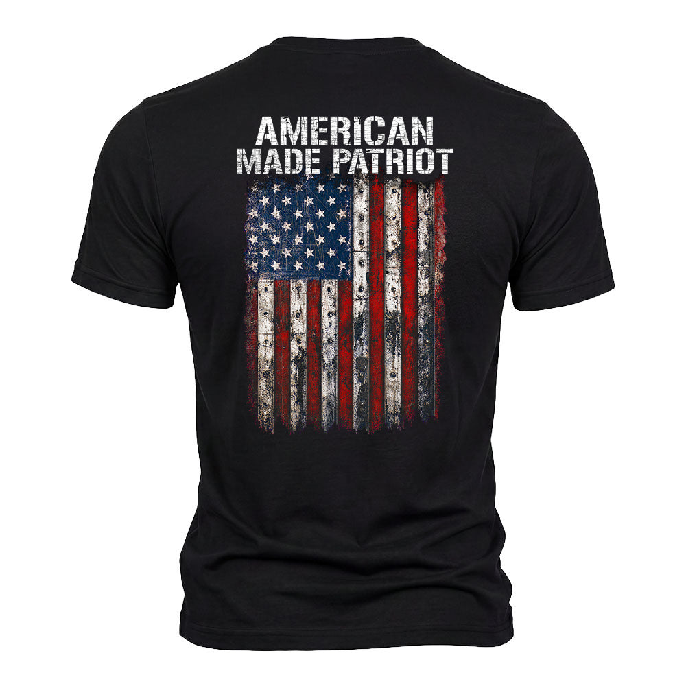American Made Patriot Black Tee