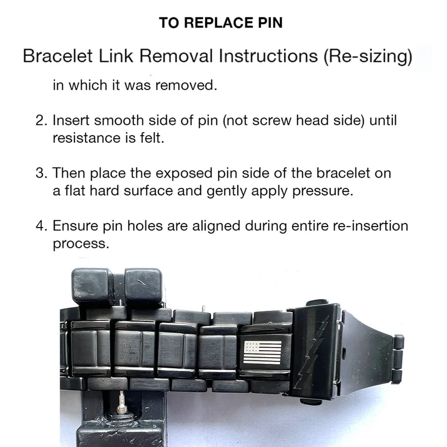 United We Stand Magnetic Bracelet and Ring Set