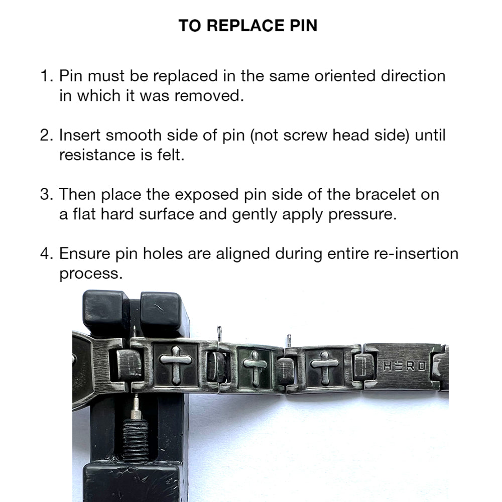 For The Fallen' Arlington Magnetic Bracelet and INRI Necklace