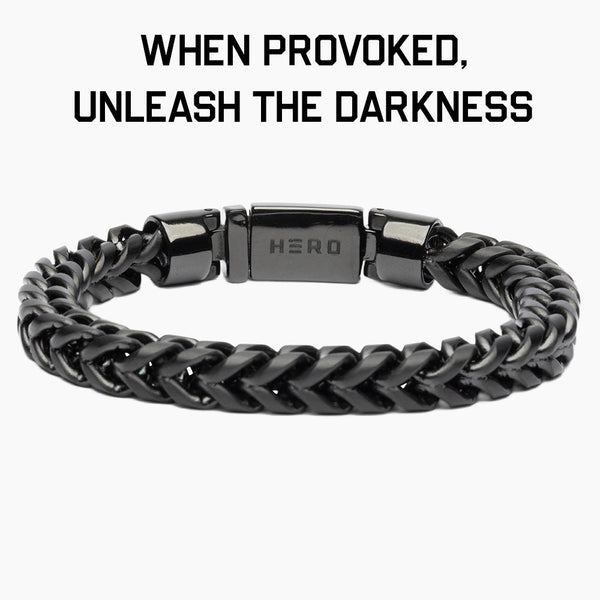 CLEMITRA athlete 健康アクセサリー 黒 Black Mamba Bracelet - M, L & XL - The Hero Company