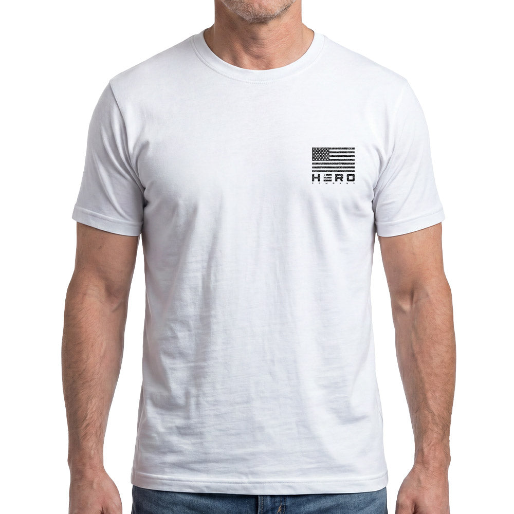 Battle Tested White Tee