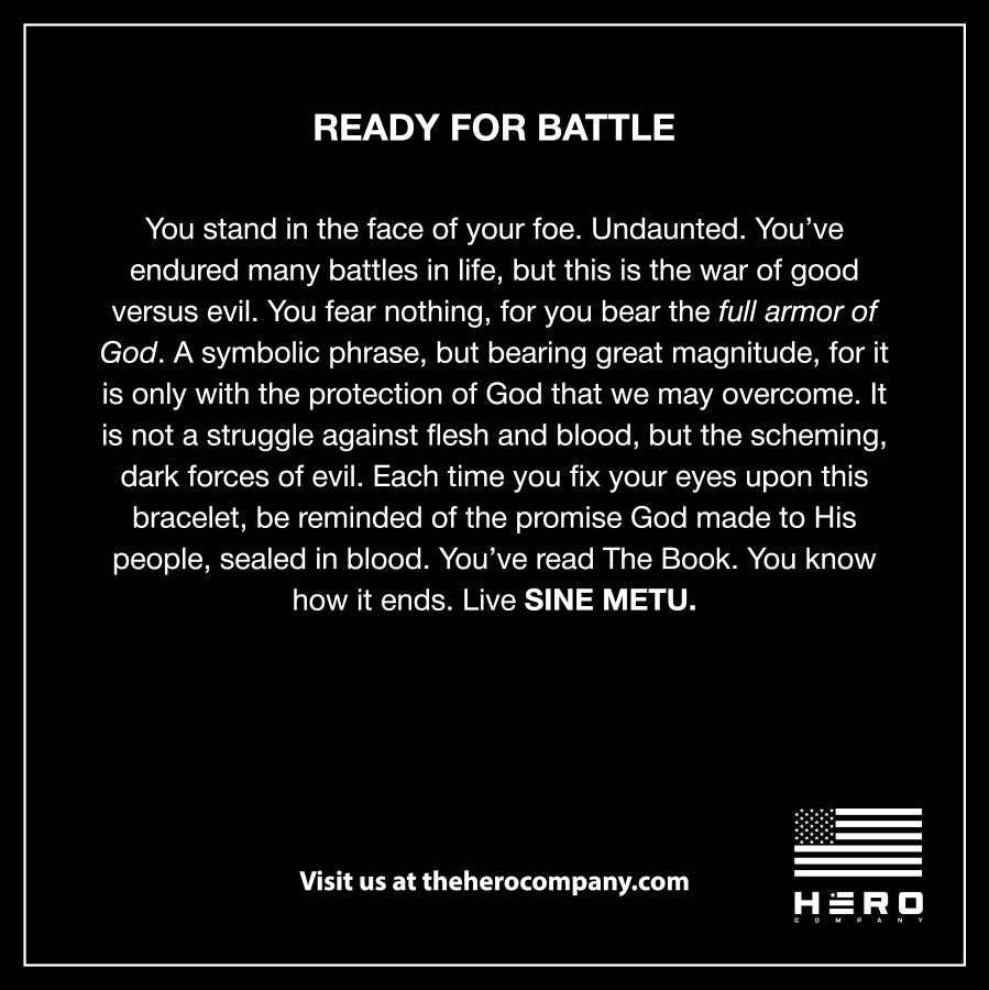 Armor Of God Duel Chain Bracelet: Helps Pair Veterans with Service or Shelter Dogs