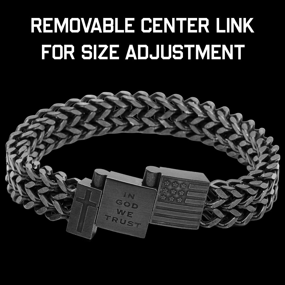 DEAL 33% OFF In God We Trust Bracelet: Helps Pair Veterans With A Service Dog Or Shelter Dog