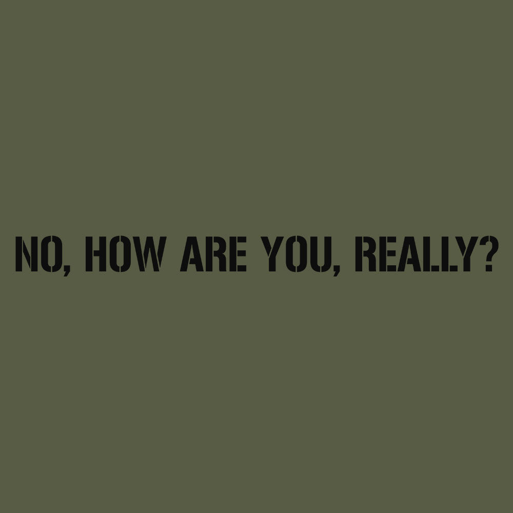 Connect Protect Stronger Together Military Green Tee