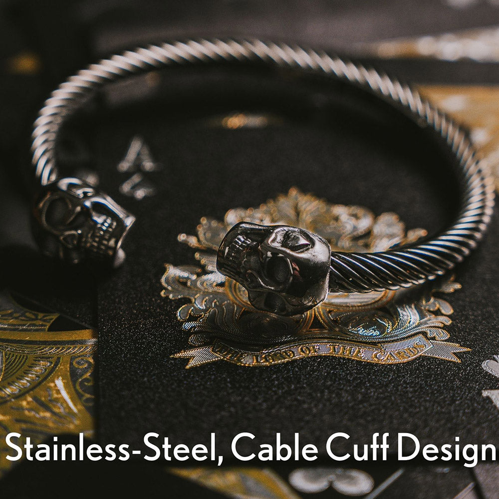 Limited Time Offer - FEAR NO EVIL- Twisted Cable Bracelet