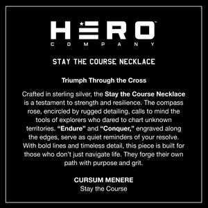 Endure & Conquer Compass Necklace: Helps Pair Veterans With A Service Dog Or Shelter Dog