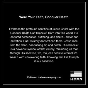 Conquer Death John 3:16 Bracelet : Helps Pair Veterans With A Service Dog Or Shelter Dog