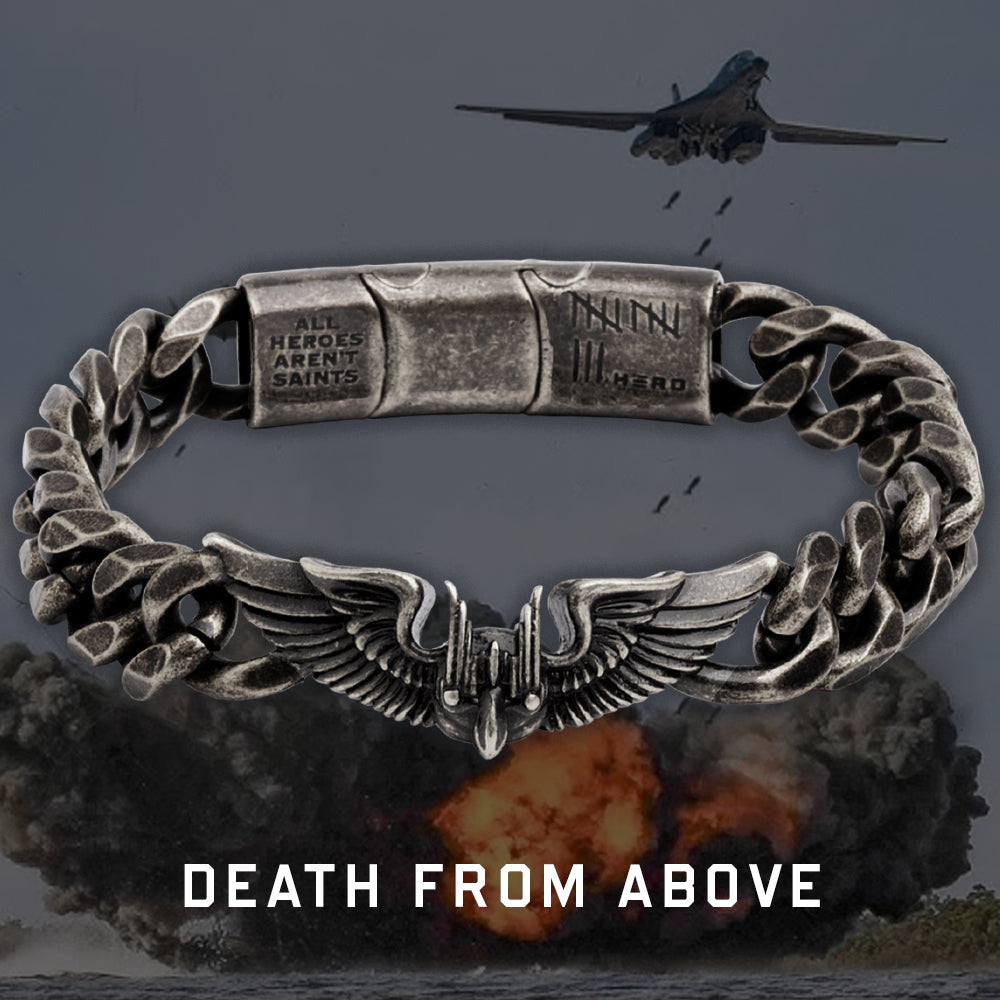 New Year's Special: Death From Above Bracelet: Helps Pair Veterans With A Service Dog or Shelter Dog