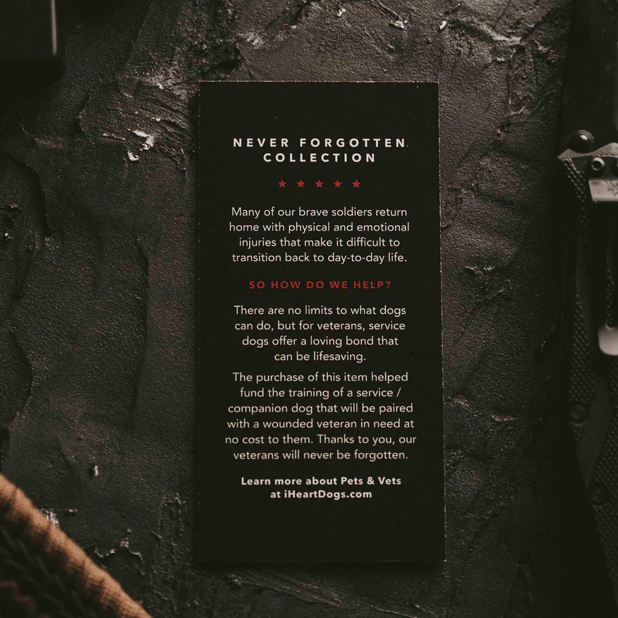 Got Your Six – Green Camo Bracelet Sent to a Veteran