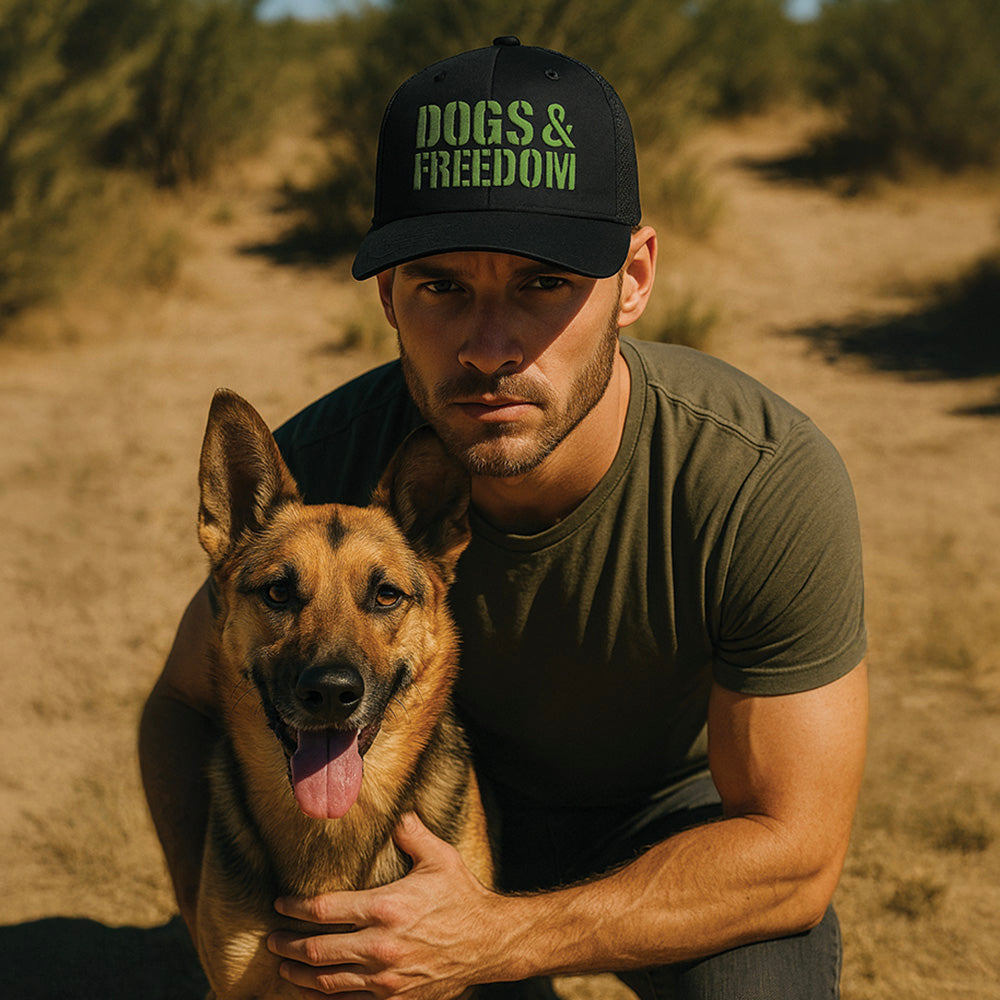 Hero Company Dogs & Freedom Hat: Helps Pair Veterans With A Service Dog or Shelter Dog