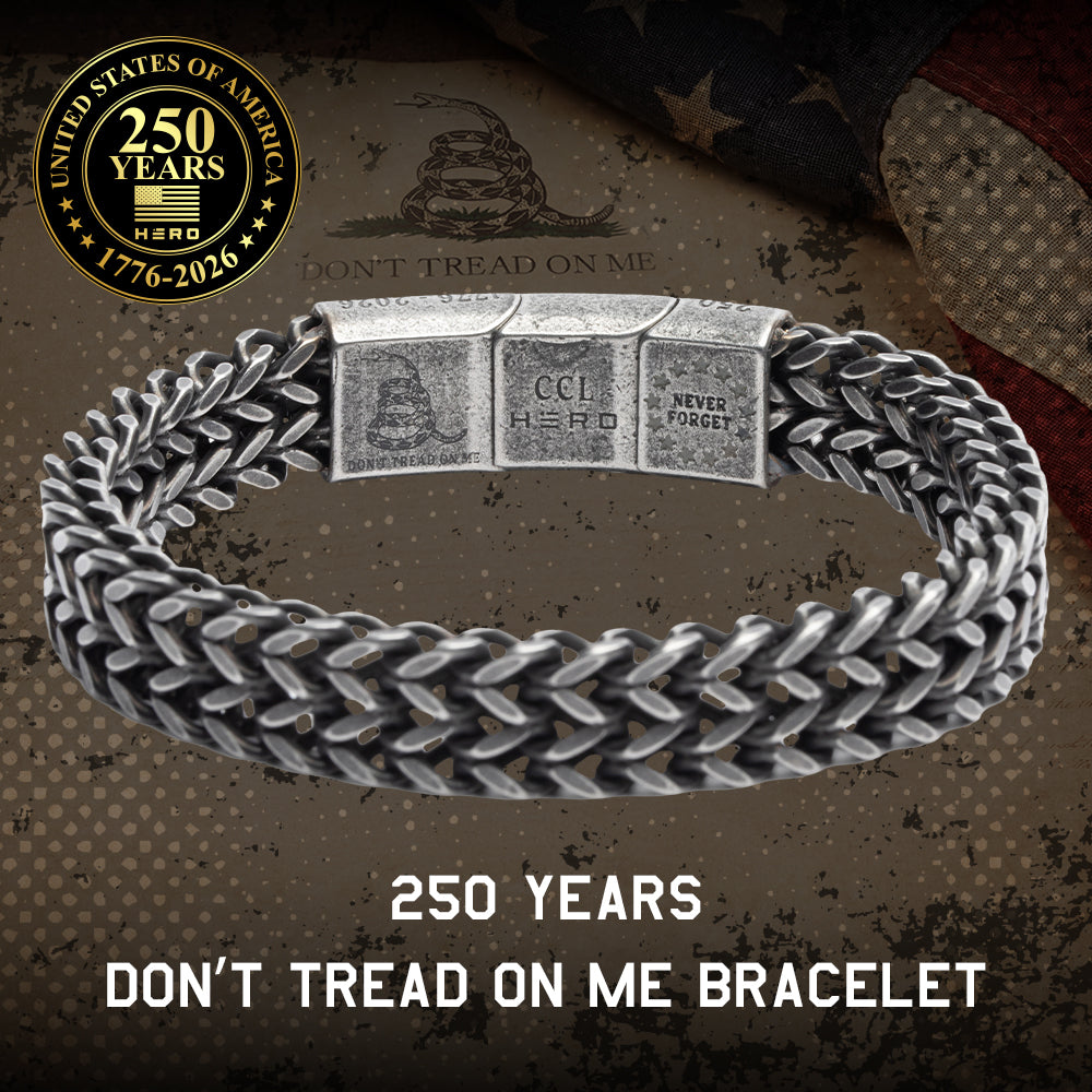 USA 250th Anniversary- Don’t Tread On Me Bracelet