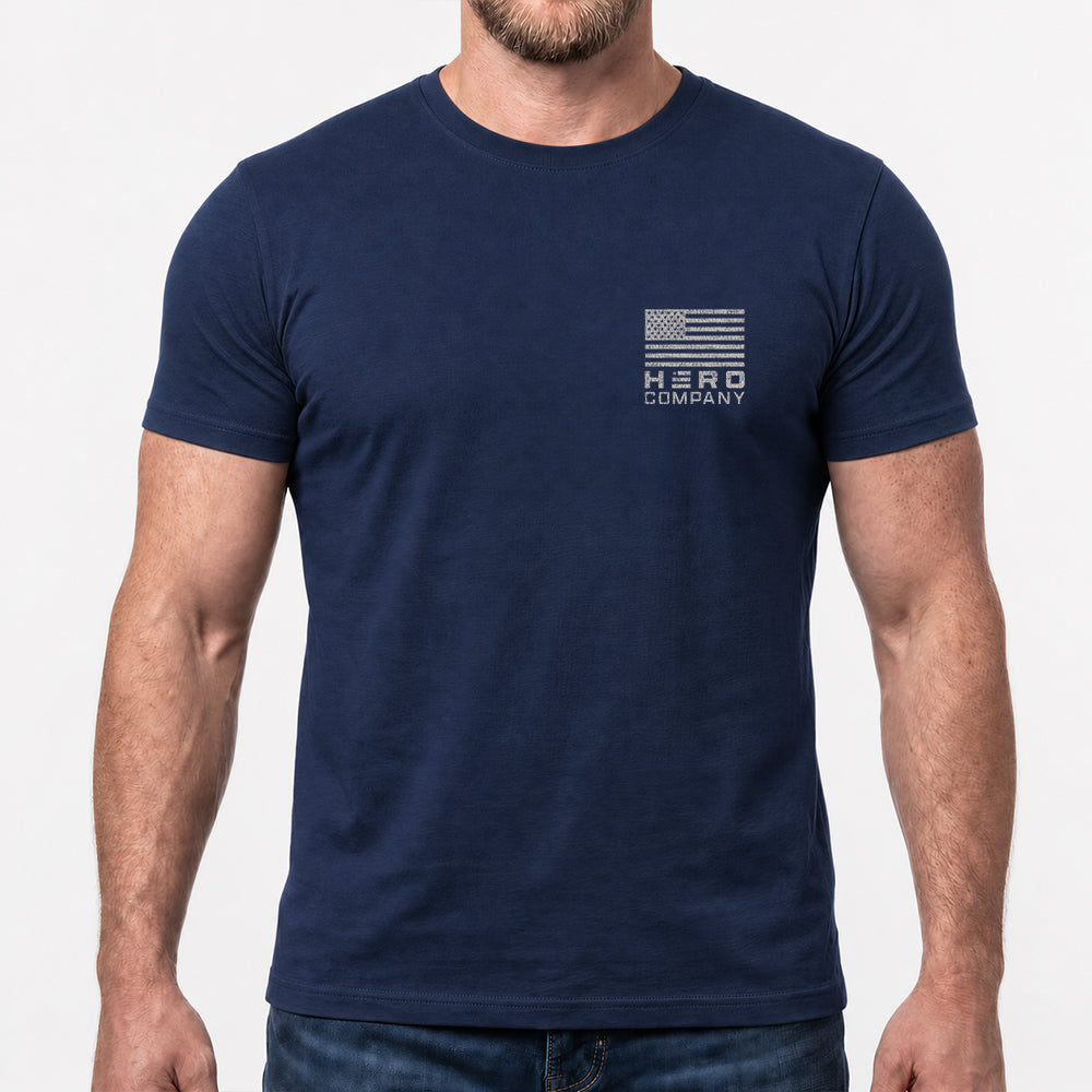 Fear Not Trust God Navy Tee