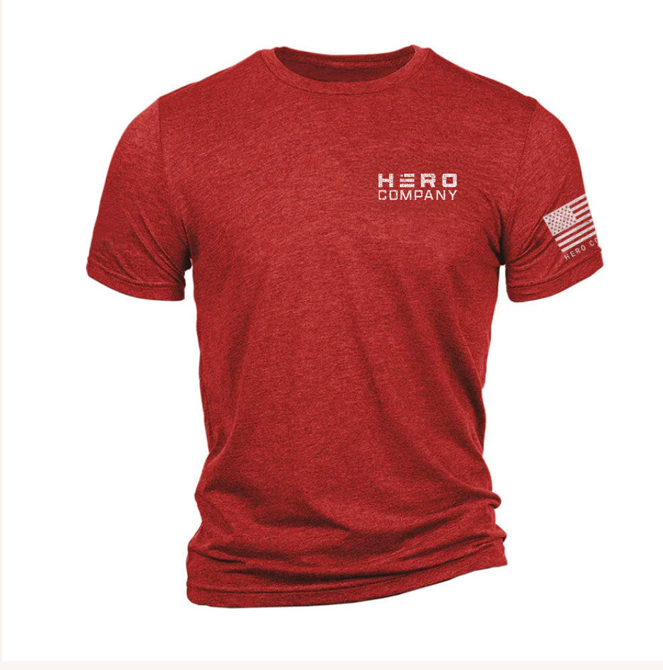 Hero Company R.E.D. Remember Everyone Deployed Tee: Helps Pair Veterans With A Service Dog or Shelter Dog