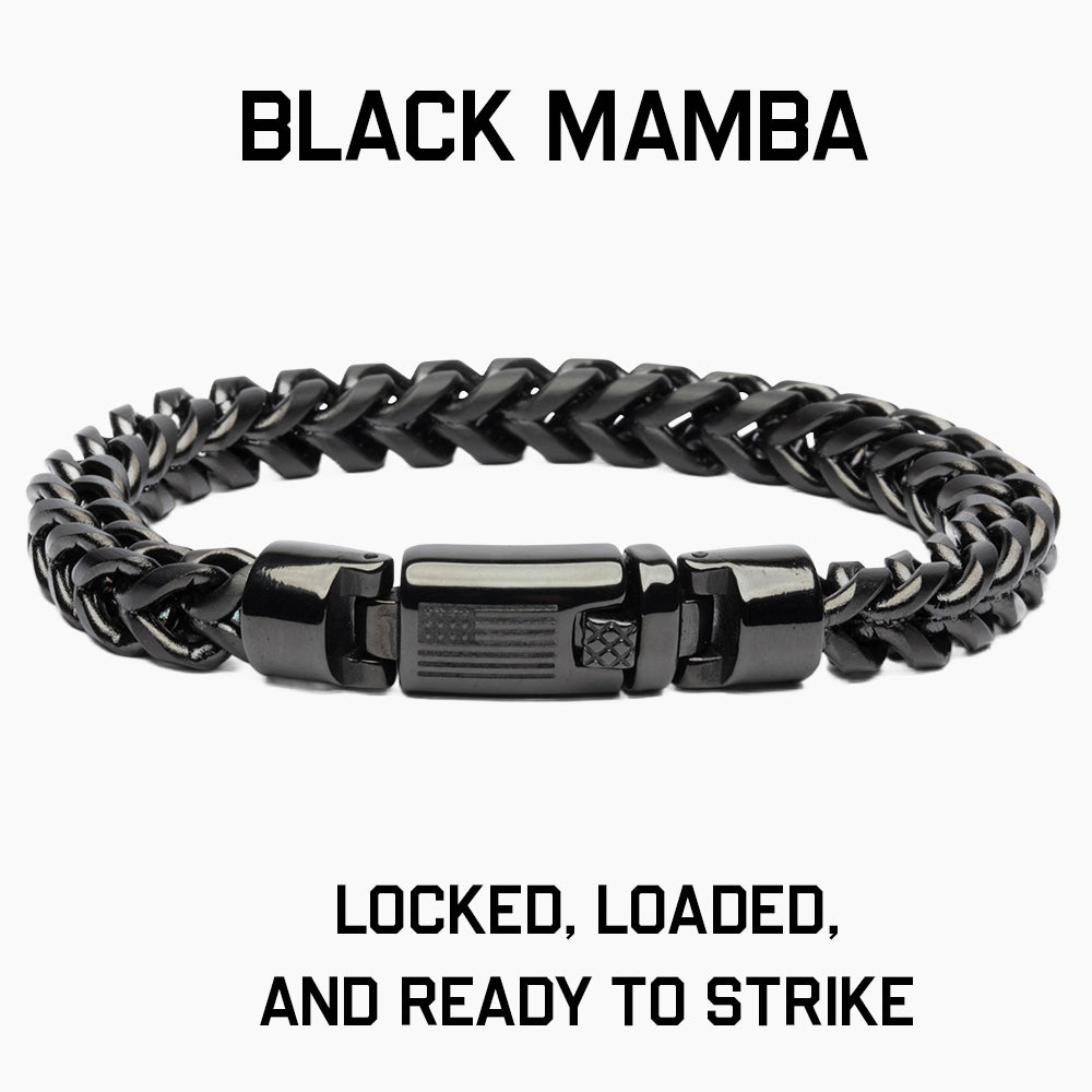 Black Mamba Bracelet: Helps Pair Veterans With A Service Dog Or Shelter Dog