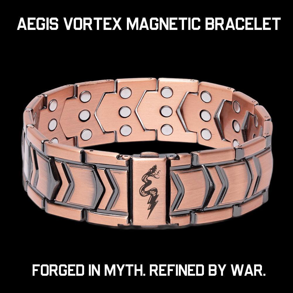 Aegis Vortex Magnetic Copper Bracelet: Helps Pair Veterans With A Service Dog Or Shelter Dog